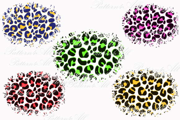 Download 5 PNG Splatter Colors Cheetah Pack - Premium Resources